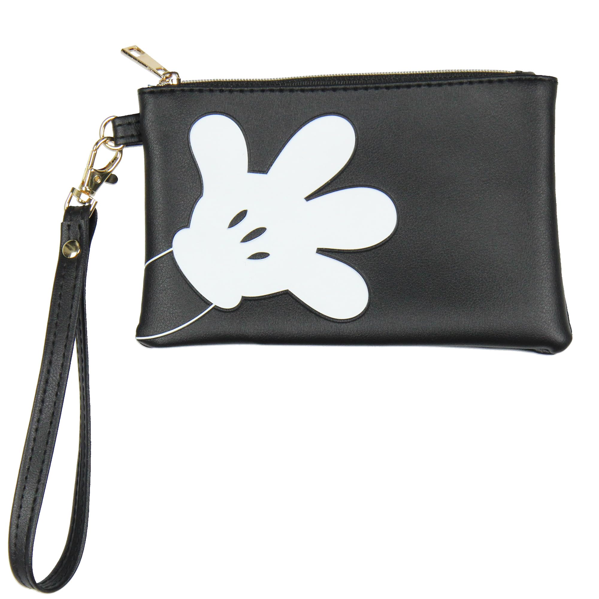 Disney Mickey Mouse 3-Piece Toiletry Bag Set with Clear Cosmetic Pouch - Travel Beauty Essentials Storage Organizer - Perfect for Vacation, Gym, and Makeup Storage