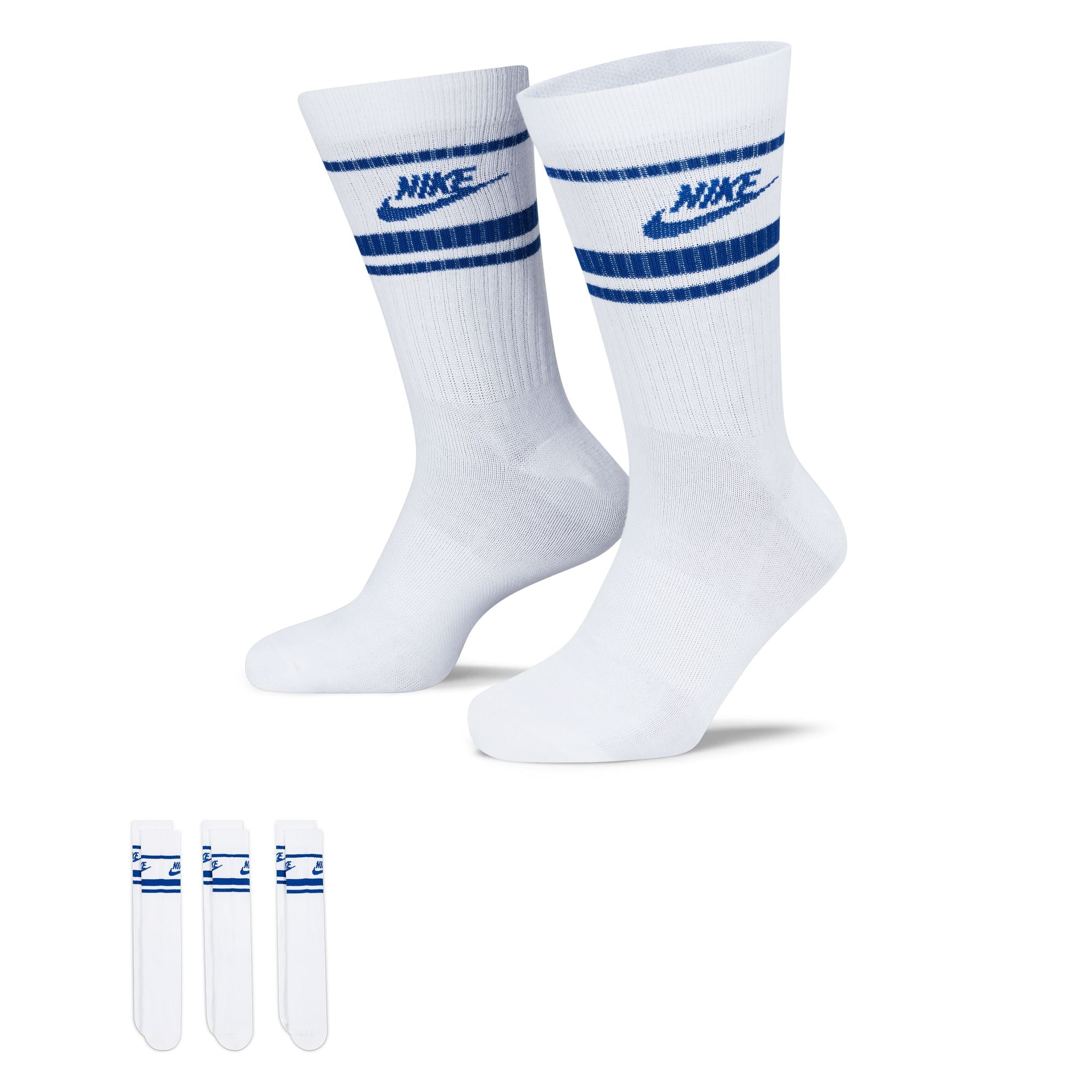 105 - WHITE/ROYAL BLUE