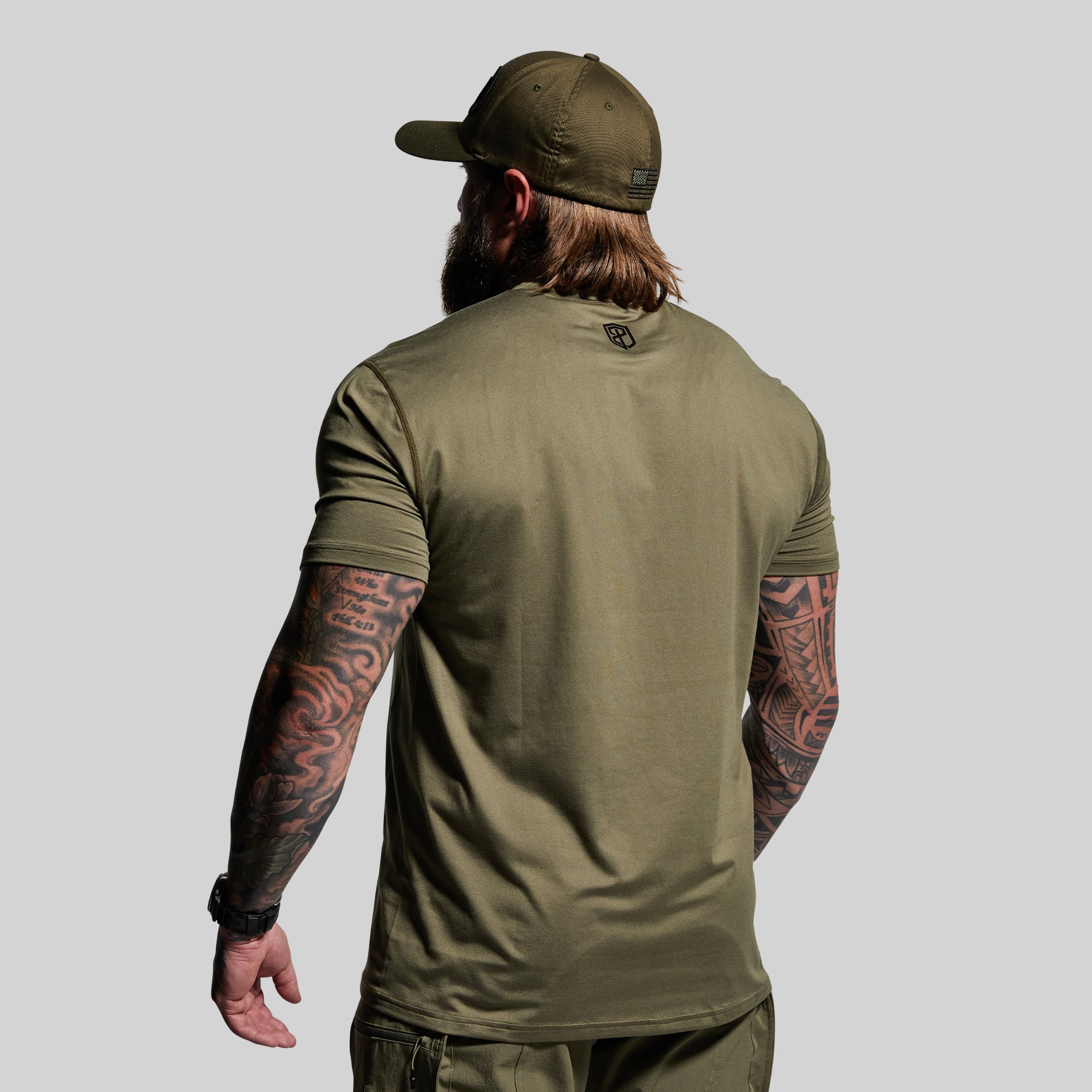 Range Shirt Flag (OD Green) - Durable Outdoor & Tactical Gear for Camping, Hunting & Airsoft | American-Made Military Style Flag