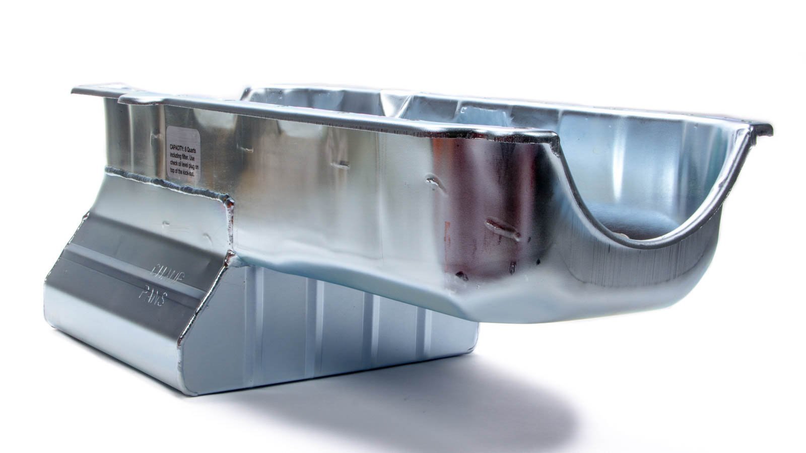 CP60LT Small Block Chevy Street/Strip Oil Pan with Louvered Tray - High Performance Oil Pan for Chevy Engines - Perfect for Racing, Street Performance & Engine Upgrades