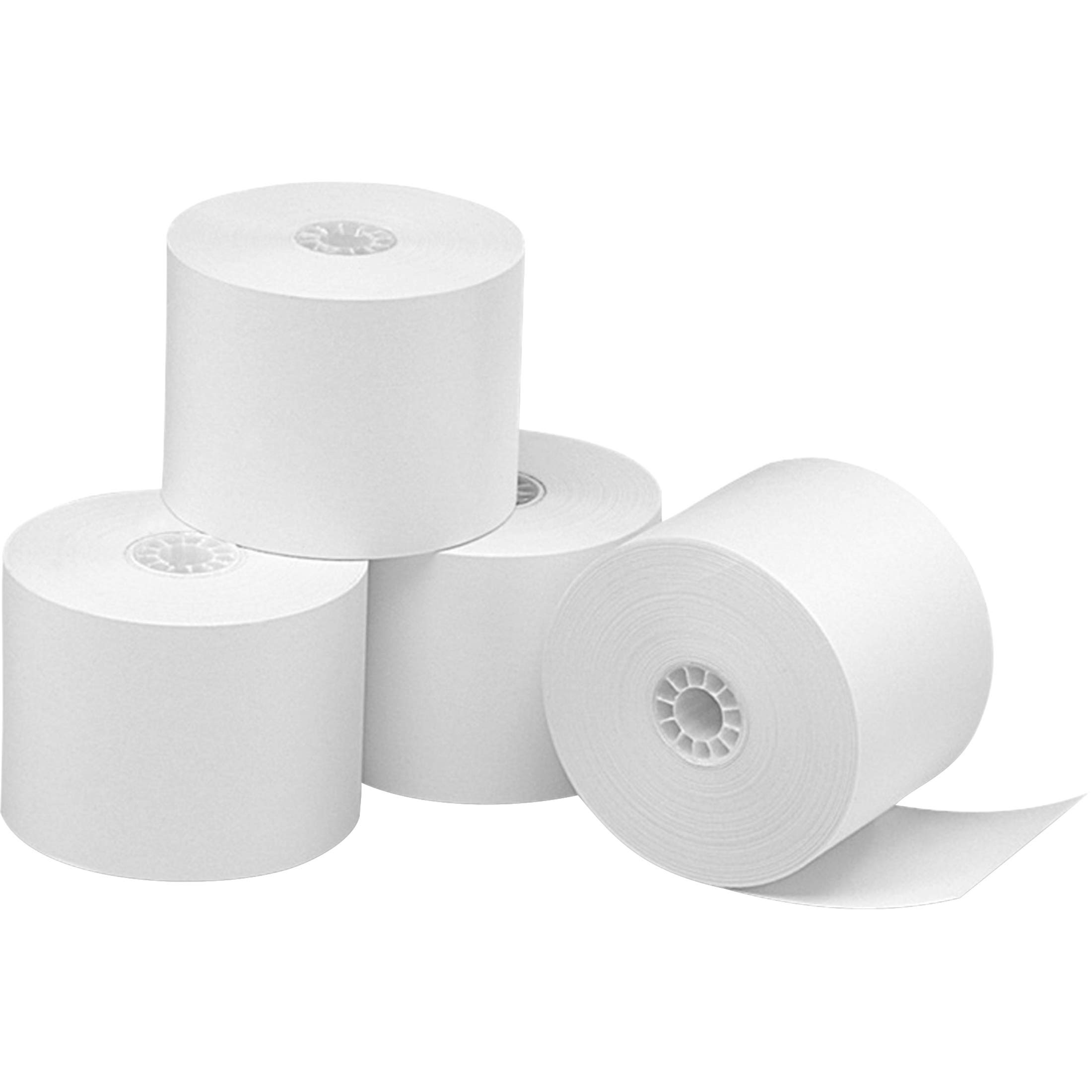 Business Source Thermal Printer Paper - High-Quality Thermal Paper Rolls for Receipts, Labels & Barcodes - Perfect for Retail, Restaurants & Shipping