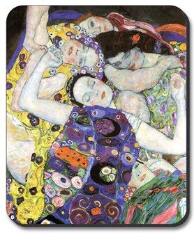Gustav Klimt Art Plates - The Virgin Mouse Pad for Computers & Office | Unique Artistic Desk Accessory for Home & Work
