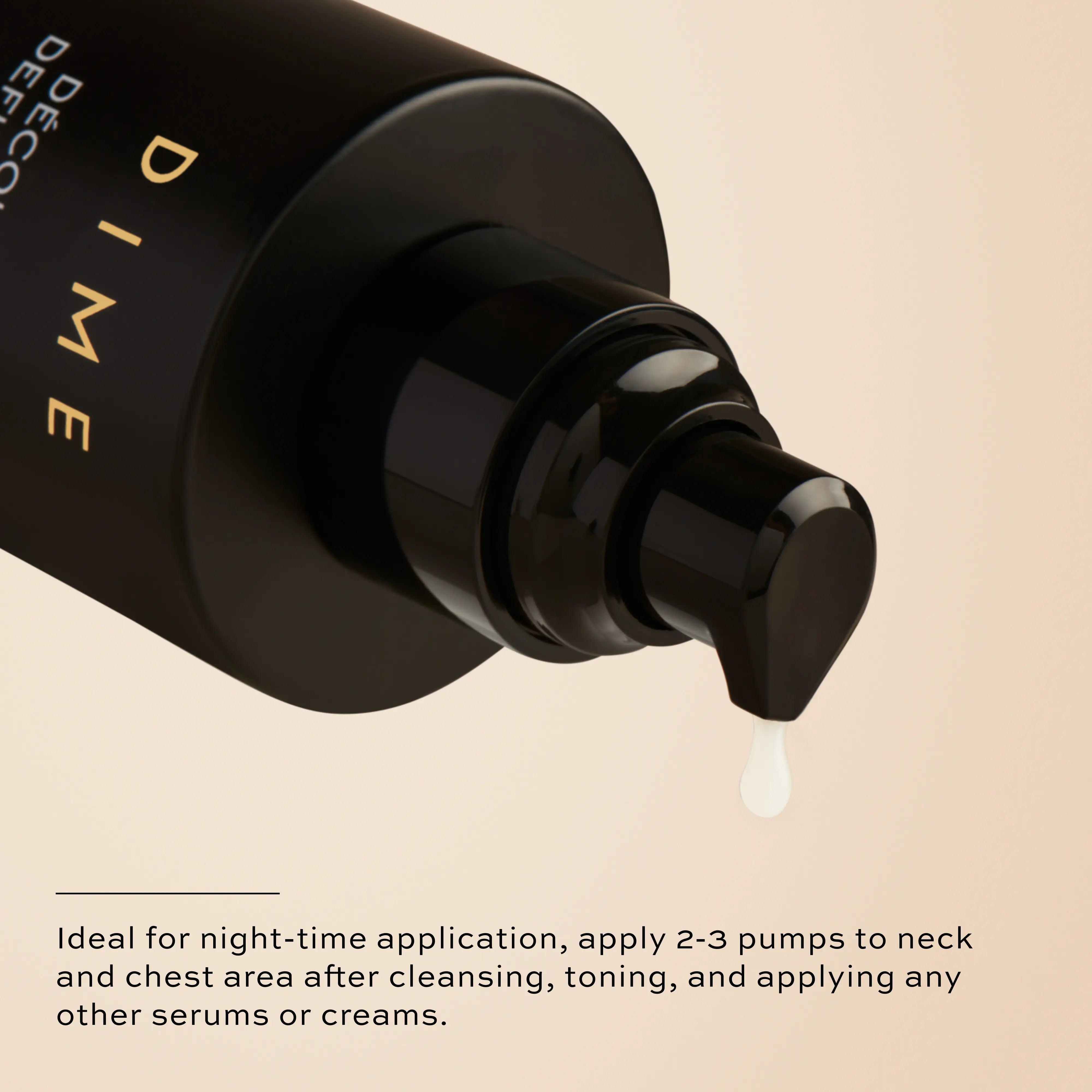 Décolletage Defining Serum - Anti-Aging Neck & Chest Firming Cream for Wrinkles & Sagging Skin | Perfect for Nighttime Skincare Routine & Special Occasion Prep