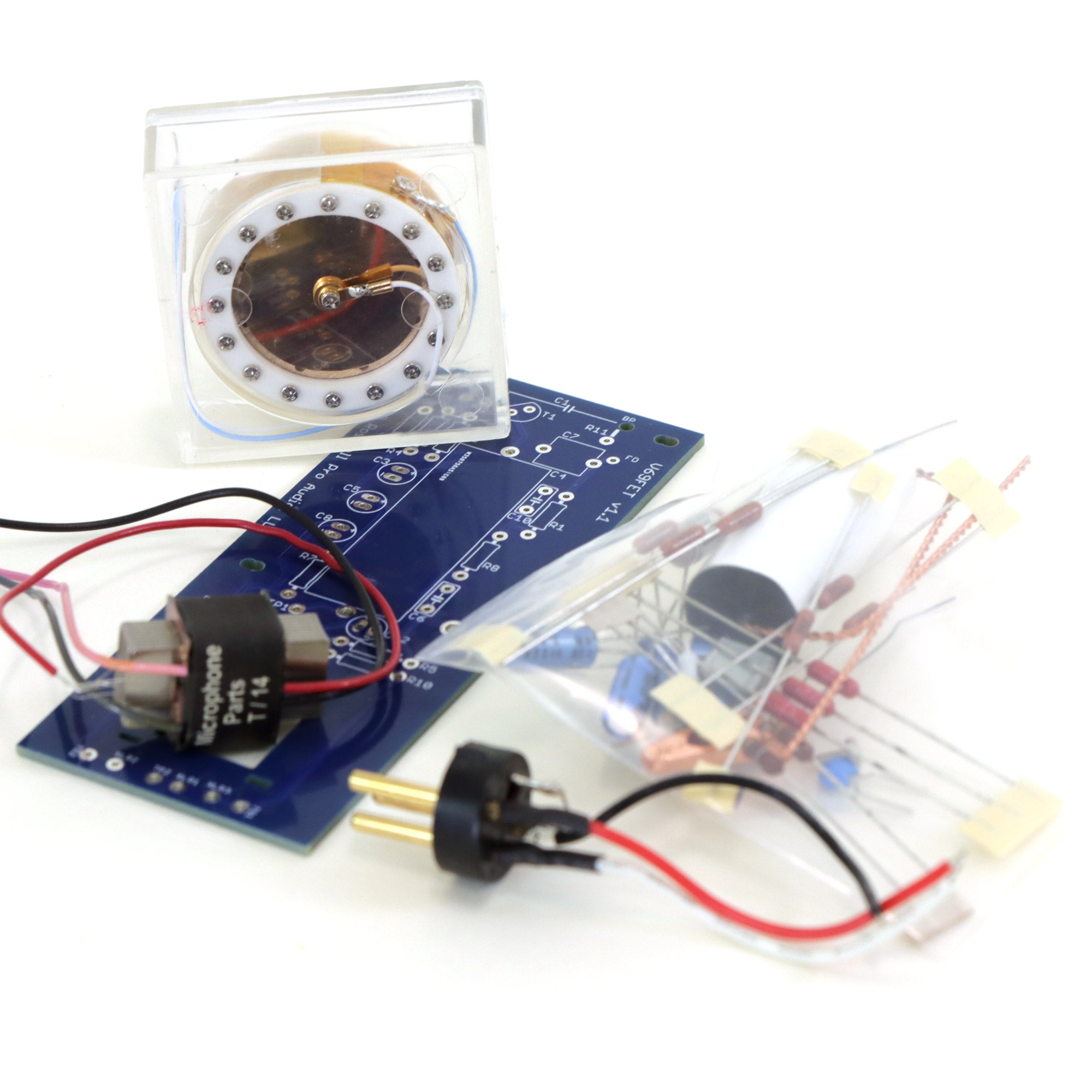 V69 FET Microphone Upgrade Kit - Professional Studio Recording, Podcasting & Voiceover Equipment for Clear Audio Quality