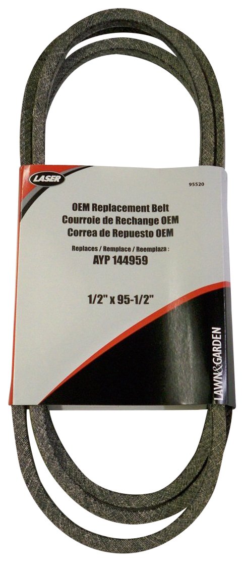 Craftsman 144959 Replacement Deck Belt for Riding Lawn Mowers - Compatible with Craftsman, Poulan, Husqvarna - Durable V-Belt for Smooth Operation - Perfect for Lawn Maintenance and Landscaping