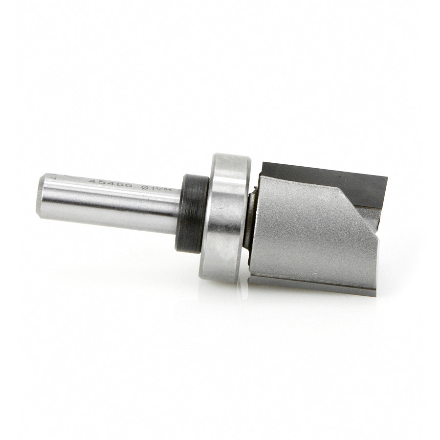 Amana 45466 Plunge Router Bit with Ball Bearing Top - Perfect for Woodworking, Cabinetry, and DIY Projects