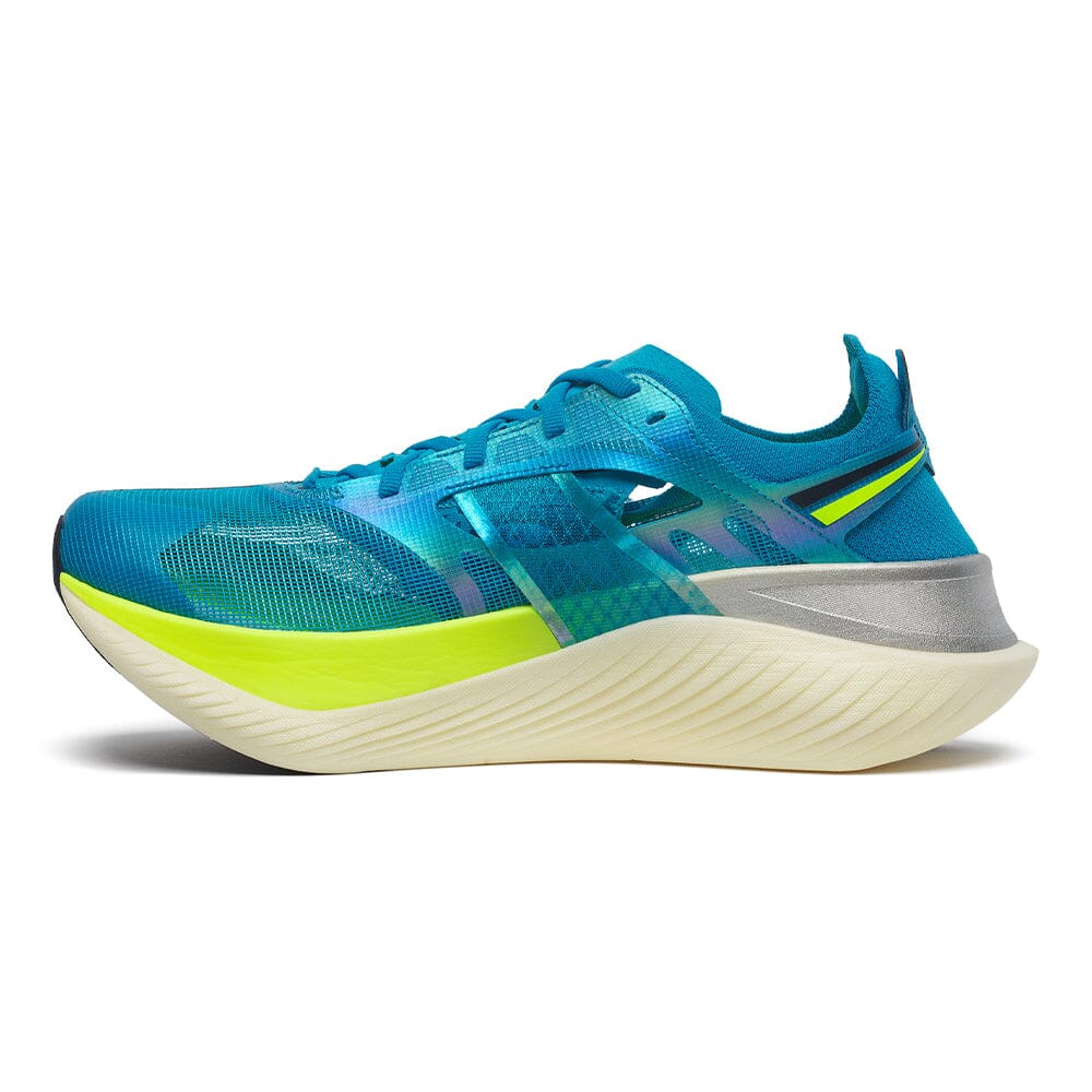 Saucony Men's Endorphin Elite Running Shoes - Lightweight Carbon Fiber Racing Sneakers for Marathon & Road Running | Perfect for Competitive Runners & Speed Training