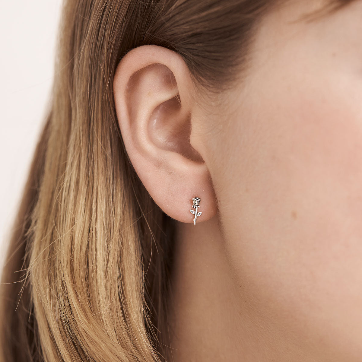 Enchanted Rose Stud Earrings for Women - Elegant Floral Jewelry Gift for Her - Perfect for Weddings, Date Nights & Special Occasions