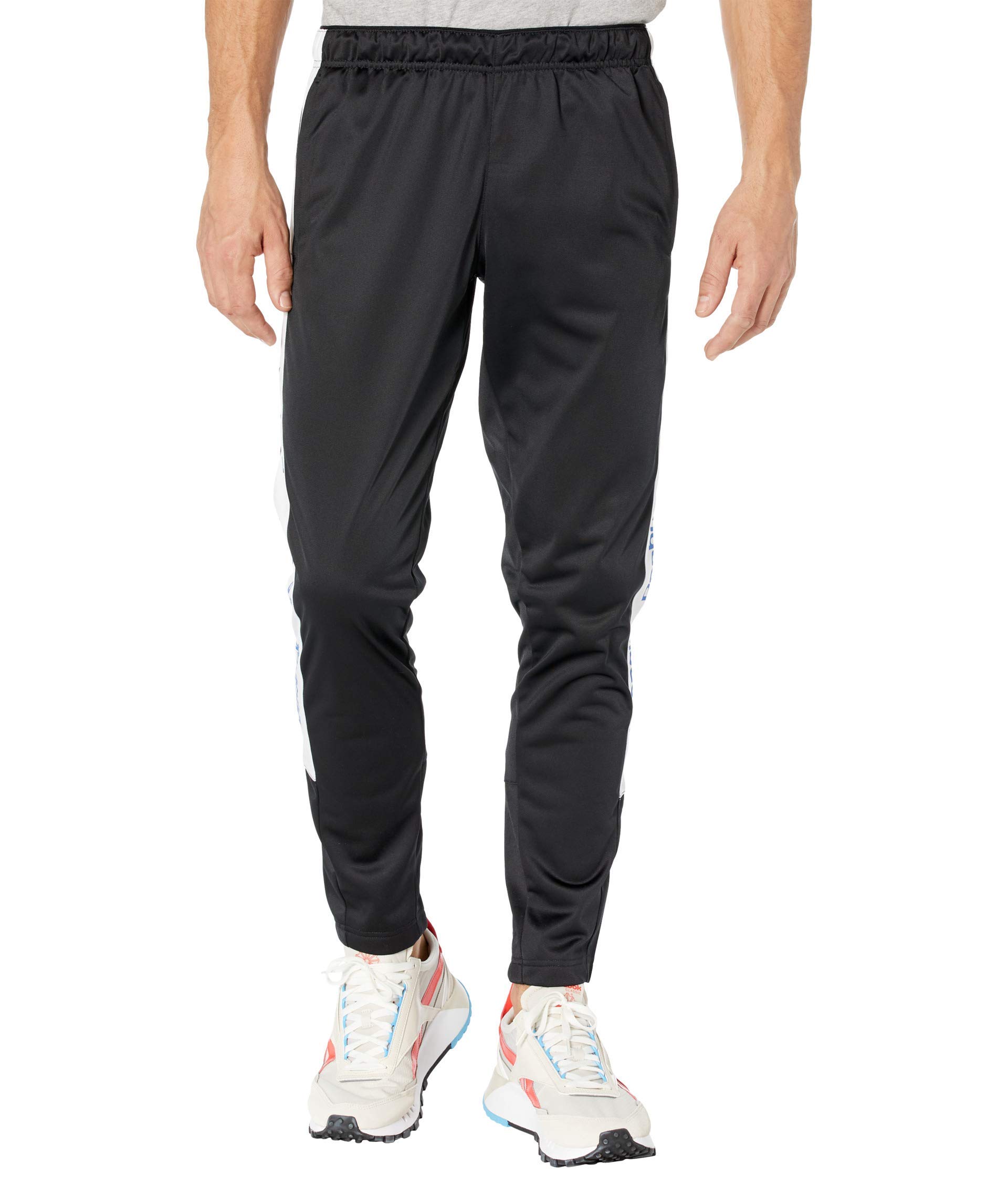 Reebok Training Essentials Linear Logo Trackster Pants - Men's & Women's Workout Joggers for Gym, Running & Casual Wear | Moisture-Wicking & Comfortable Athletic Pants