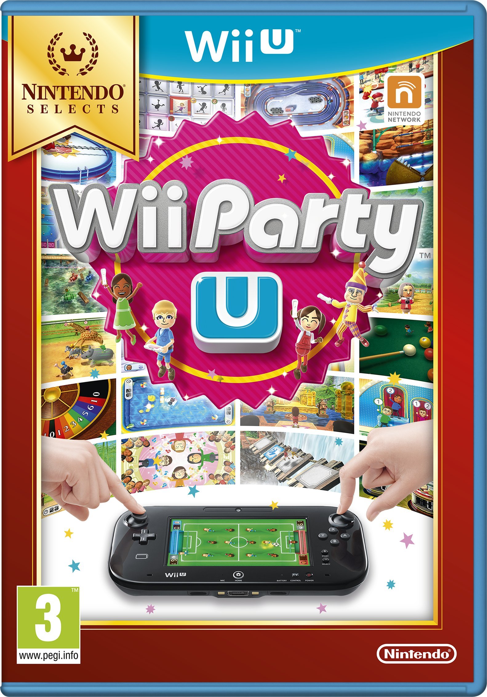 Nintendo Wii U Wii Party U Select Game - Fun Multiplayer Party Game for Family & Friends | Perfect for Game Nights & Social Gatherings