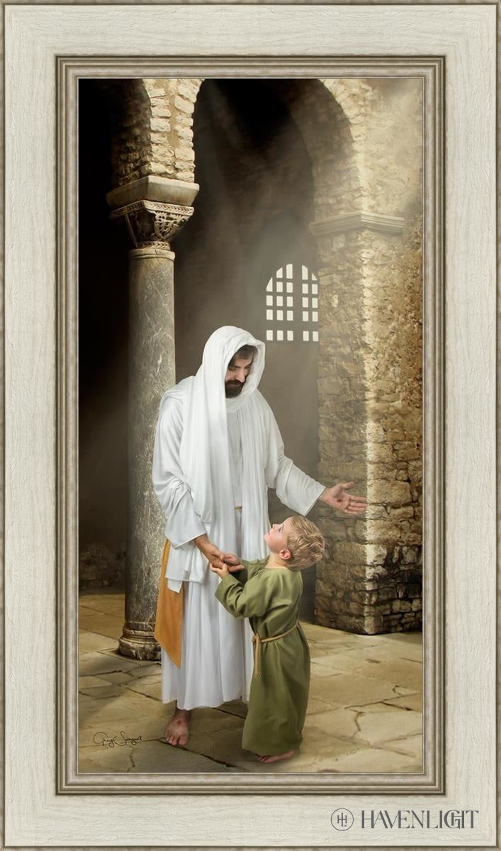 Feeling My Savior's Love - Inspirational Christian Wall Art Decor for Home, Church & Office - Perfect for Religious Gifts & Spiritual Encouragement