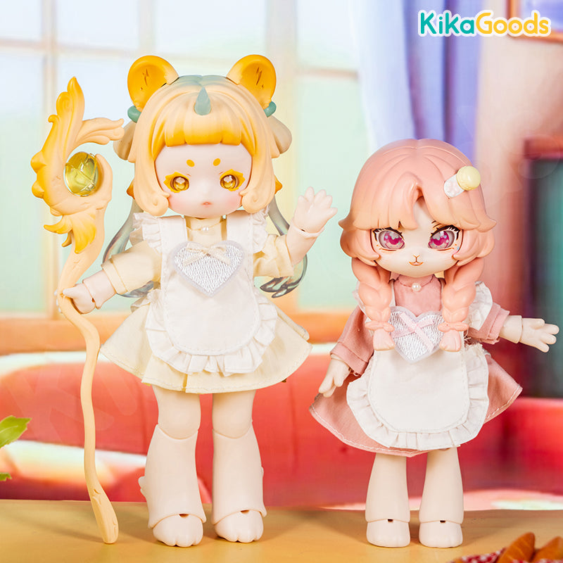 LuckyDoll Sweetheart Diary Series 1/12 BJD Doll Clothing Set - Perfect for Ball Jointed Doll Fashion & Collectible Display