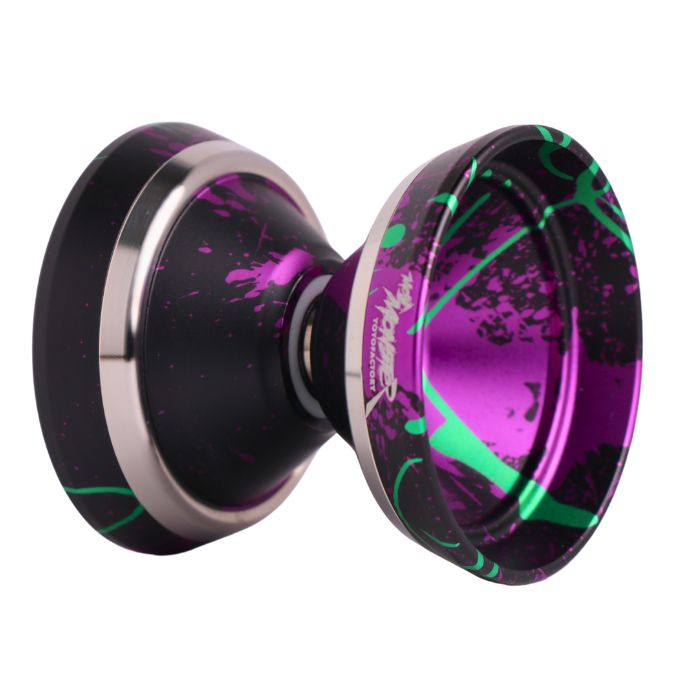 YoYoFactory MEGA Monster Professional Yo-Yo - Bimetal Design for Advanced Players | Perfect for Competition, Tricks & Performance