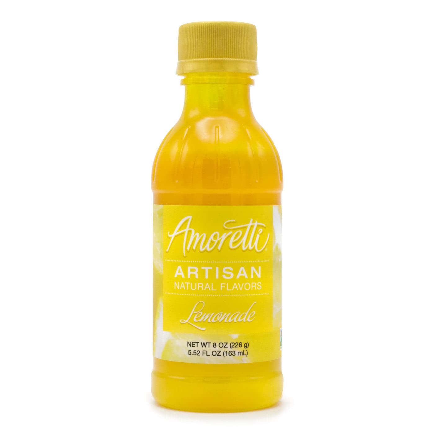 Amoretti Natural Lemonade Artisan Flavor Paste 2.2 lbs - Preservative Free, Gluten Free, Kosher Pareve, No Artificial Sweeteners, Highly Concentrated - Perfect for Baking, Cooking, Brewing, Cocktails & Desserts