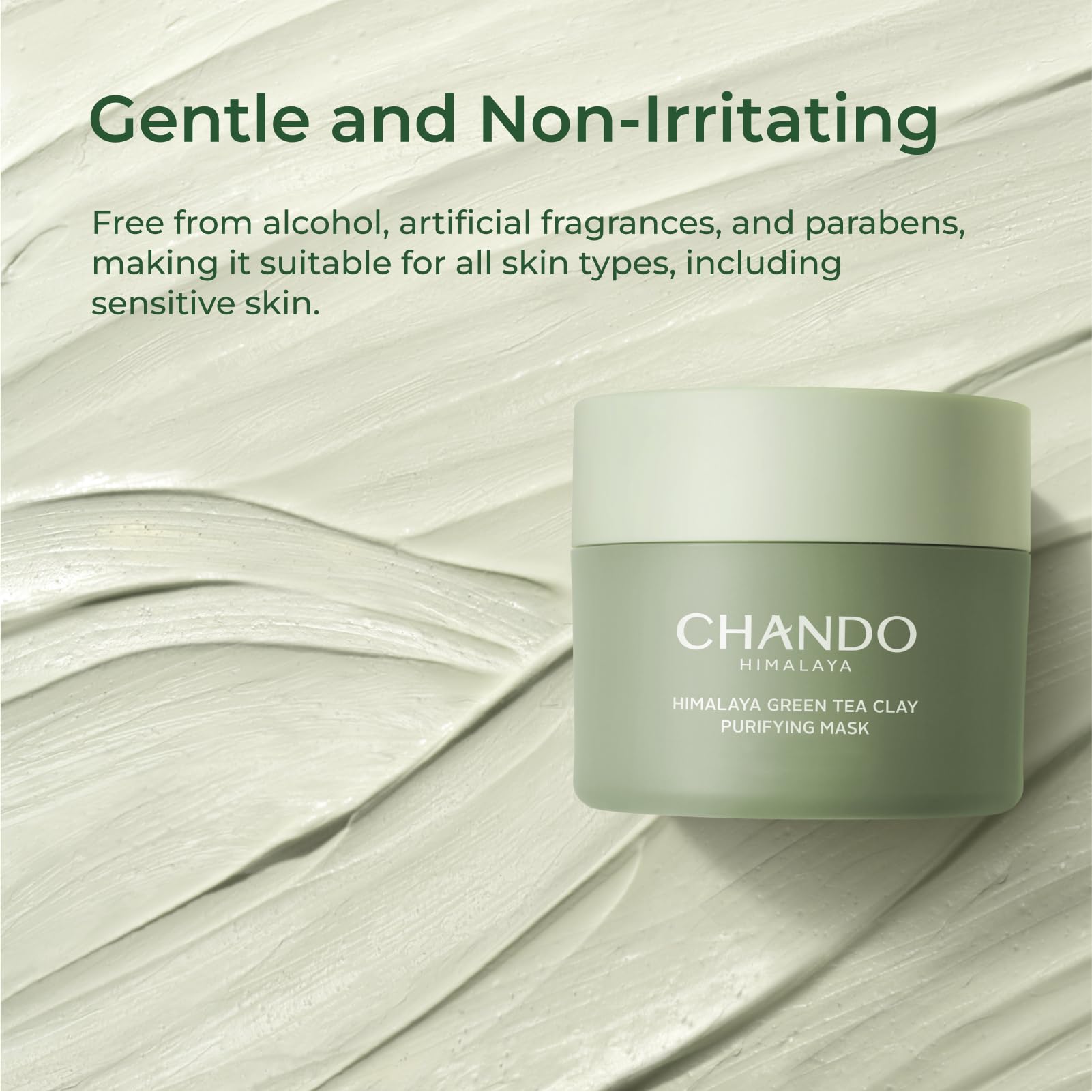 Green Tea Clay Purifying Face Mask & Gold Diamond Anti-Aging Cream Set - 100g Detox Mask + 55g Luxury Cream for Glowing Skin | Perfect Skincare Gift for Women, Spa Night & Self-Care Routine