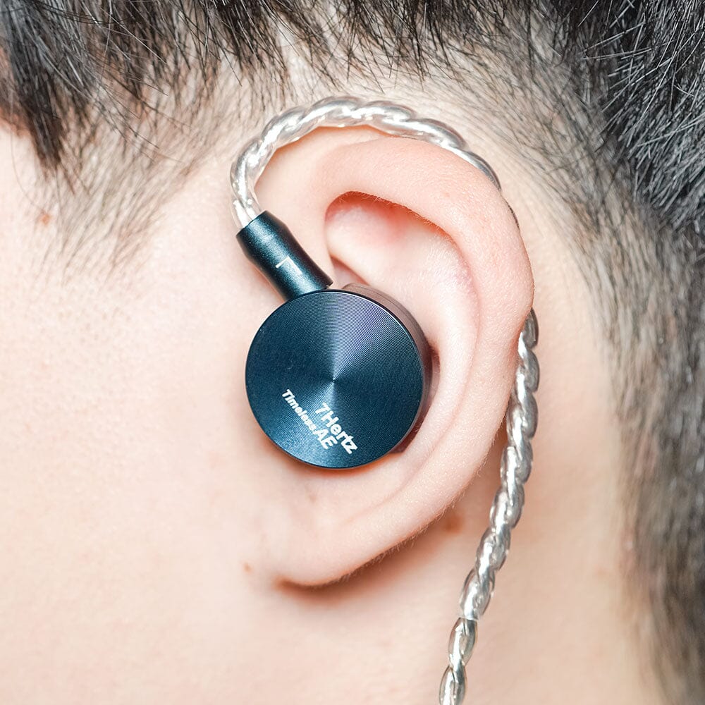 7HZ Timeless AE 14.2mm Planar Magnetic IEMs - High Resolution In-Ear Monitors for Audiophiles, Musicians & Studio Use
