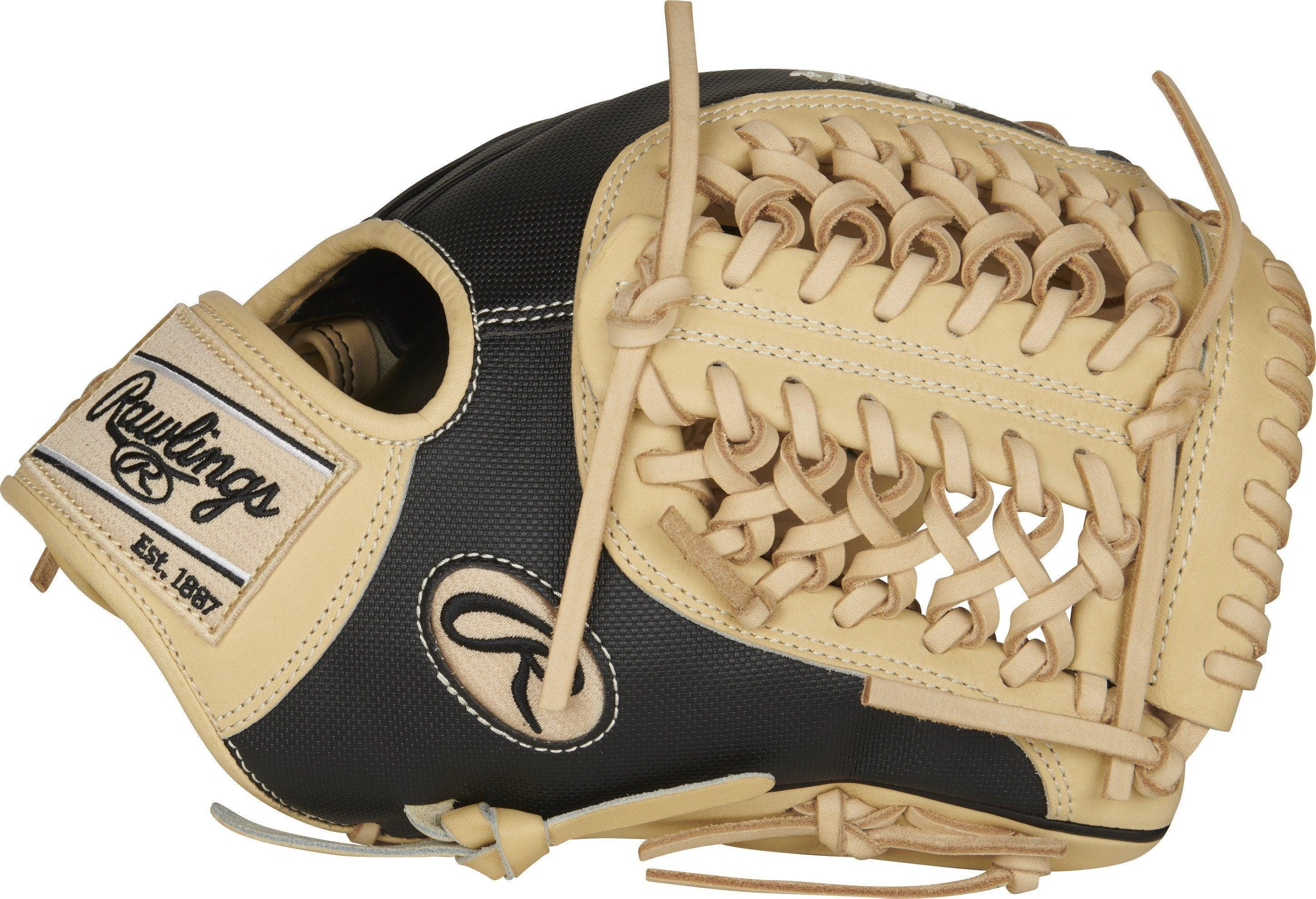 Rawlings Pro Preferred 11.75 Inch Baseball Glove for Fast Pitch - PROS205 4CSS | Premium Leather Fielding Glove for Infield & Outfield Players | Perfect for Baseball Games, Practice & Training