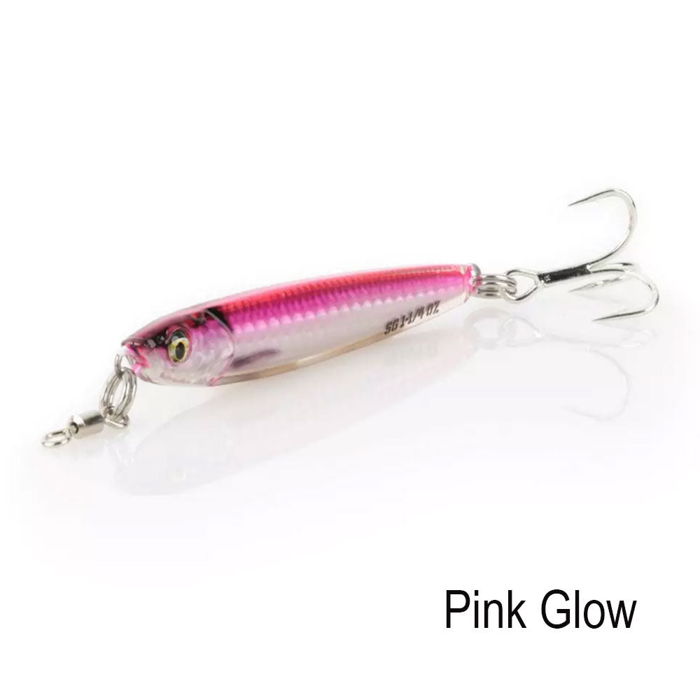 Savage Gear Glass Minnow Fishing Lure - Topwater Bait for Bass, Trout & Saltwater Fish - Perfect for Freshwater & Saltwater Fishing Trips