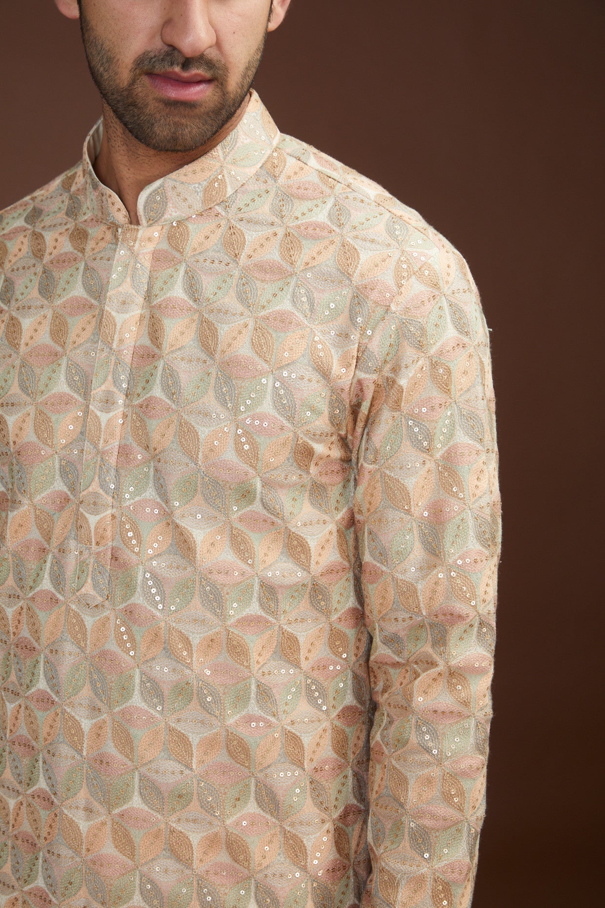 Stylish Multi-Embroidered Kurta for Women - Traditional Indian Ethnic Wear - Perfect for Festivals, Weddings & Casual Outings