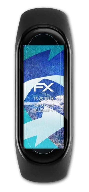 Xiaomi Mi Band 4 Screen Protector - 3 Pack Ultra Clear Flexible FX Film | Scratch Resistant Smart Band Accessory | Perfect for Workouts, Swimming & Daily Wear