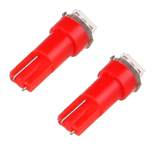 OCPTY 100Pack Purple T5 74 LED Light Bulbs - Super Bright Instrument Panel Gauge Cluster Dashboard Lights for Cars, Trucks, Boats & Motorcycles - Perfect for Night Driving & Interior Customization