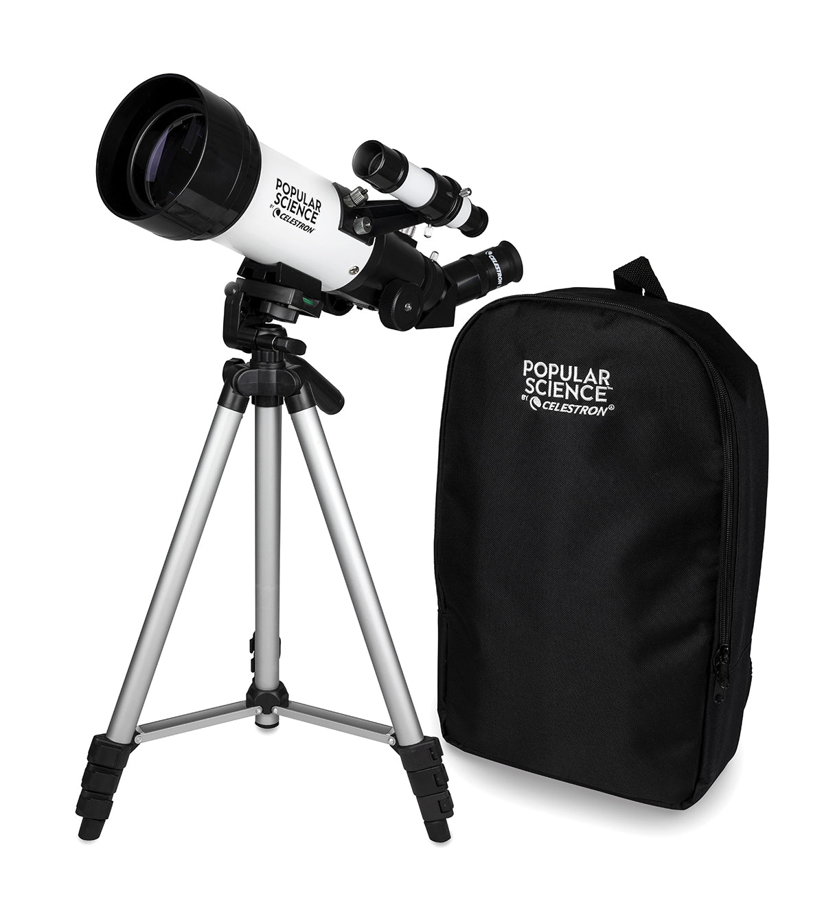 Celestron Travel Scope 70 Portable Telescope with Smartphone Adapter & Bluetooth Remote - Compact Astronomy Kit for Stargazing, Bird Watching, and Travel Adventures