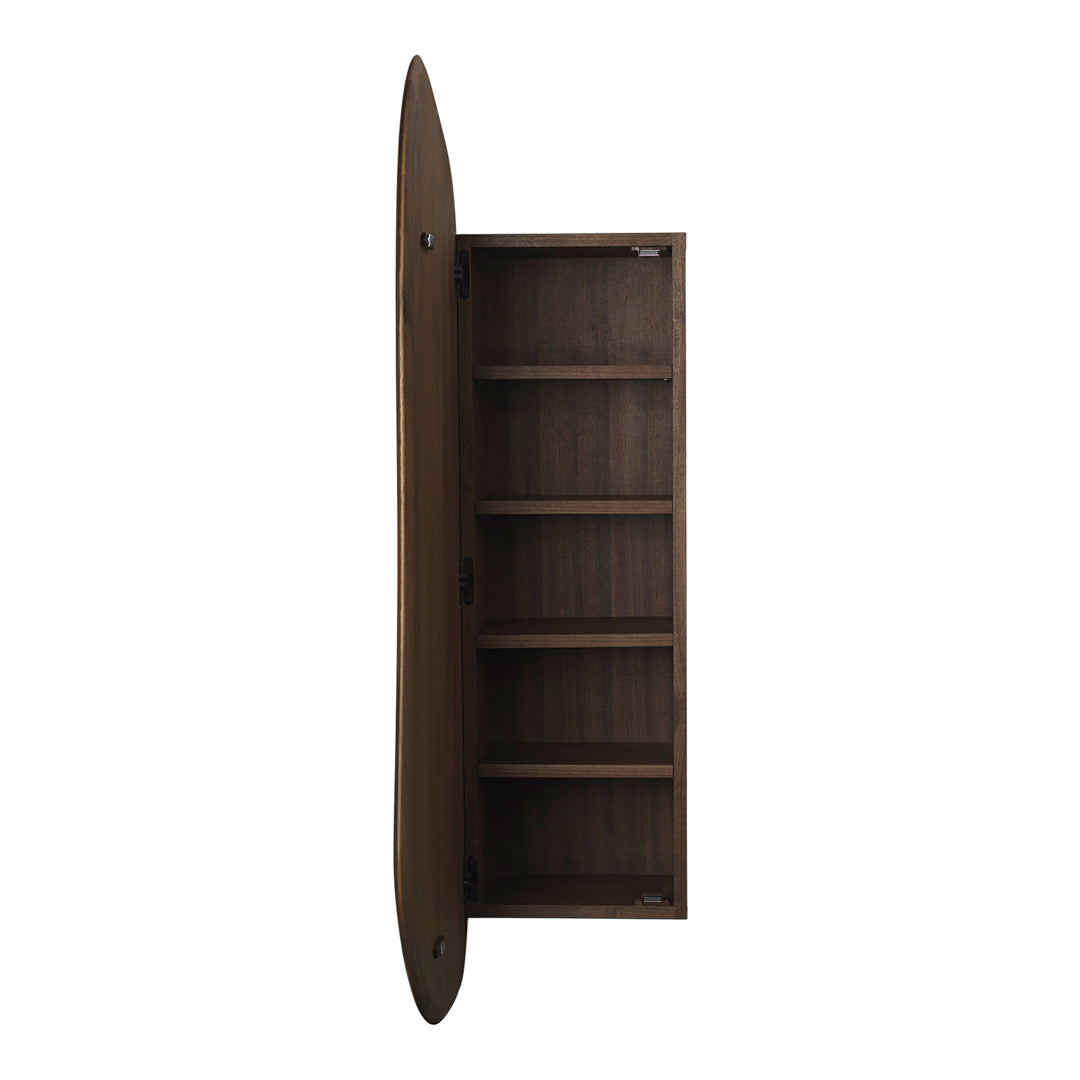 Feve Wall Cabinet - Modern Floating Bathroom Storage Shelf for Towels & Toiletries | Space-Saving Organization for Small Bathrooms, Kitchens & Bedrooms