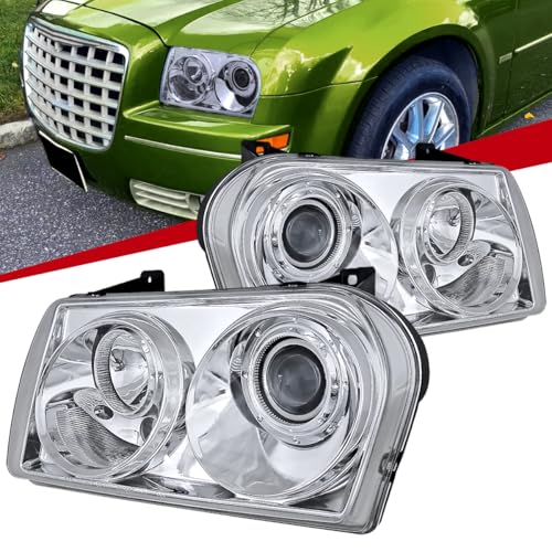 Chrome Housing Clear Lens