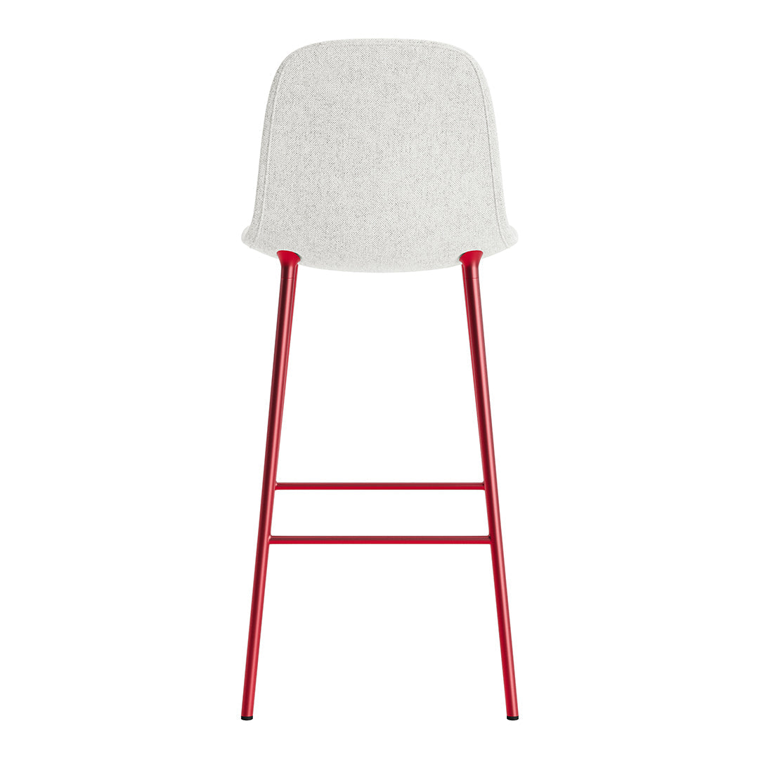 Modern Form Bar Chair - Fully Upholstered Counter Stool with Comfortable Seat - Perfect for Kitchen Islands, Breakfast Bars & Home Bars