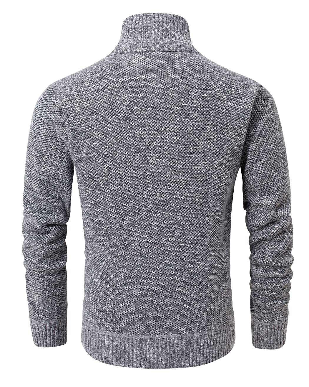 Vcansion Men's Classic Cardigan Sweater - Stand Collar Slim Fit Casual Knit Pullover for Fall & Winter | Office Wear, Date Night, Weekend Outfits