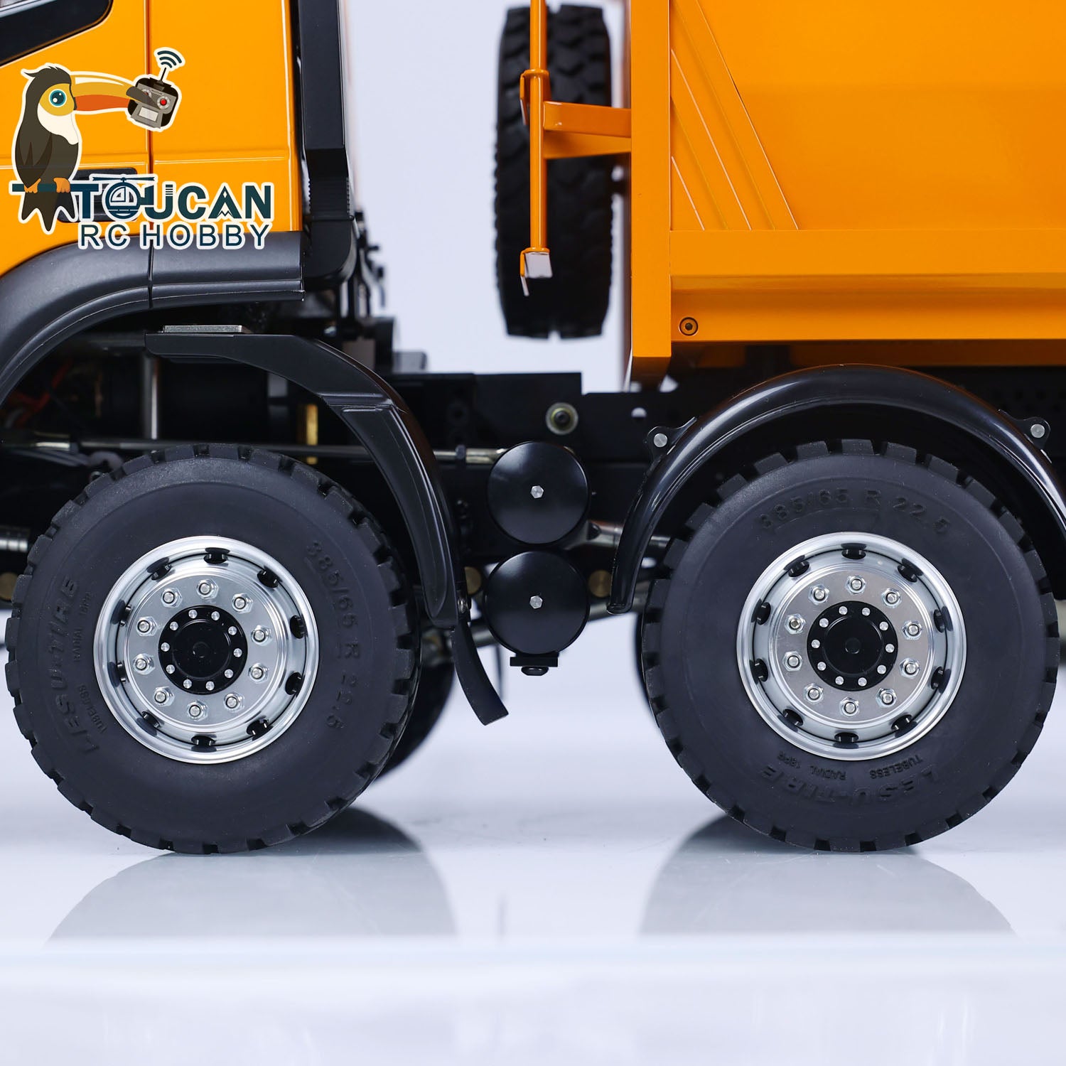 1/14 LESU 8X8 Metal RC Hydraulic Dump Truck - Remote Control Tipper Dumper with Realistic Simulation for Hobbyists | DIY Model Car Kit (PNP/RTR) | Perfect for Construction Site Play & Off-Road Adventure