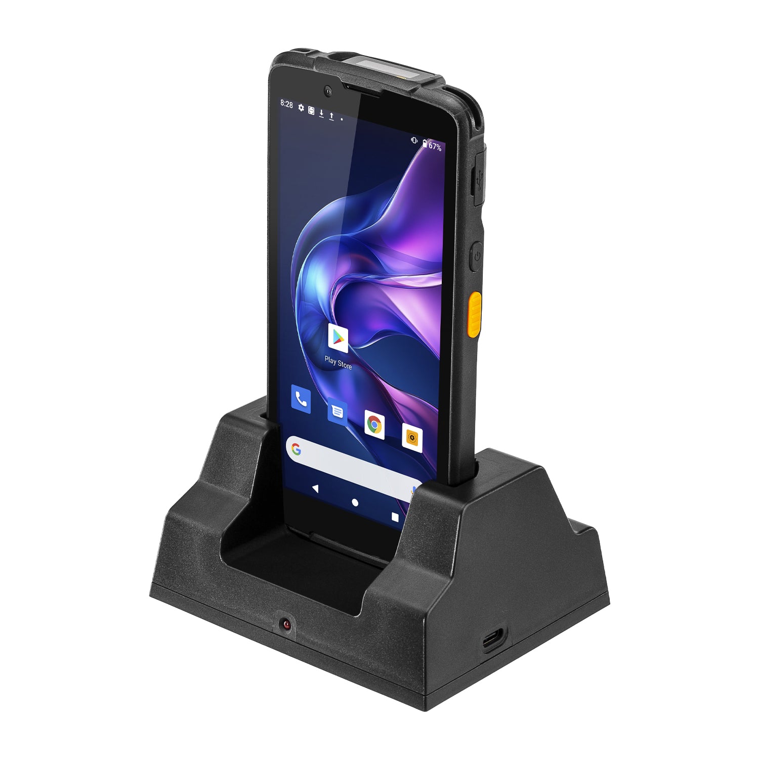 Q700 Wireless Charging Cradle - Fast Qi-Compatible Charging Stand for Smartphones | Perfect for Home, Office, and Nightstand Use