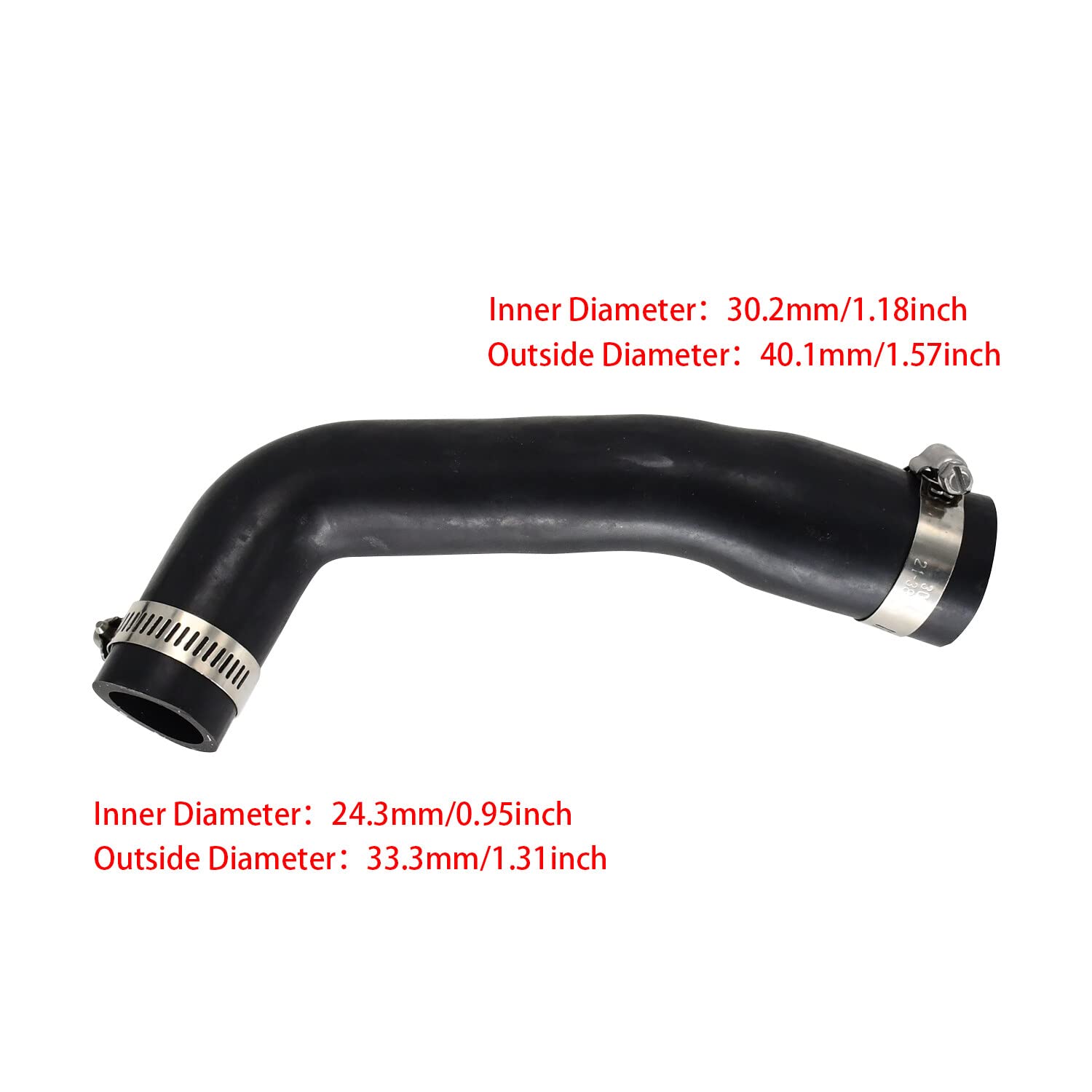 Jeep Wrangler YJ 1987-1995 Fuel Filler Hose & Vent Hose Kit - 20 Gallon Plastic Tank Replacement for 52040079 & 52040081 - Perfect for Off-Roading & Vehicle Maintenance
