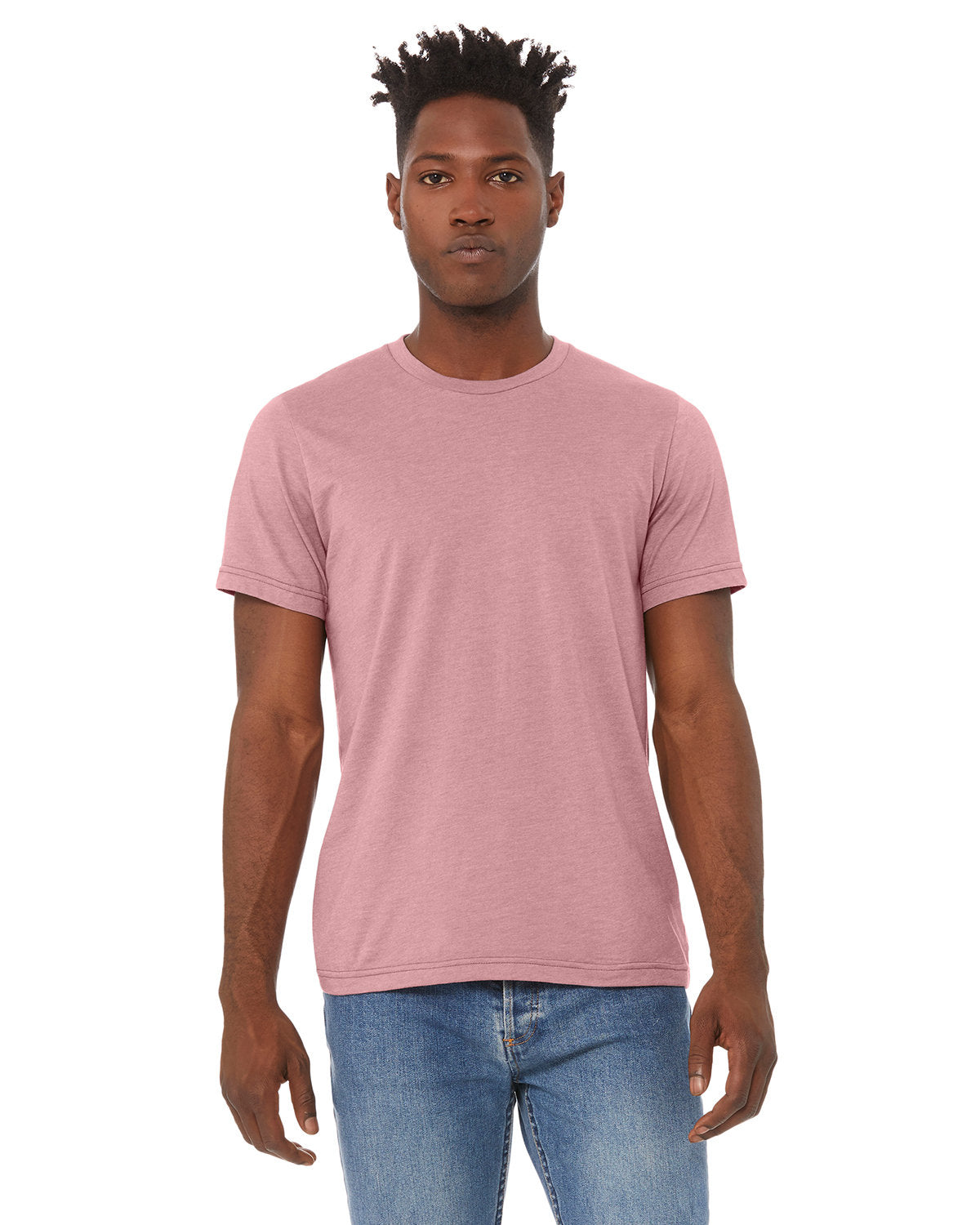 Bella + Canvas 3001CVC Unisex Heather CVC Crew Neck T-Shirt - Soft Cotton Blend Tee for Men & Women - Perfect for Casual Wear, Screen Printing & Everyday Outfits