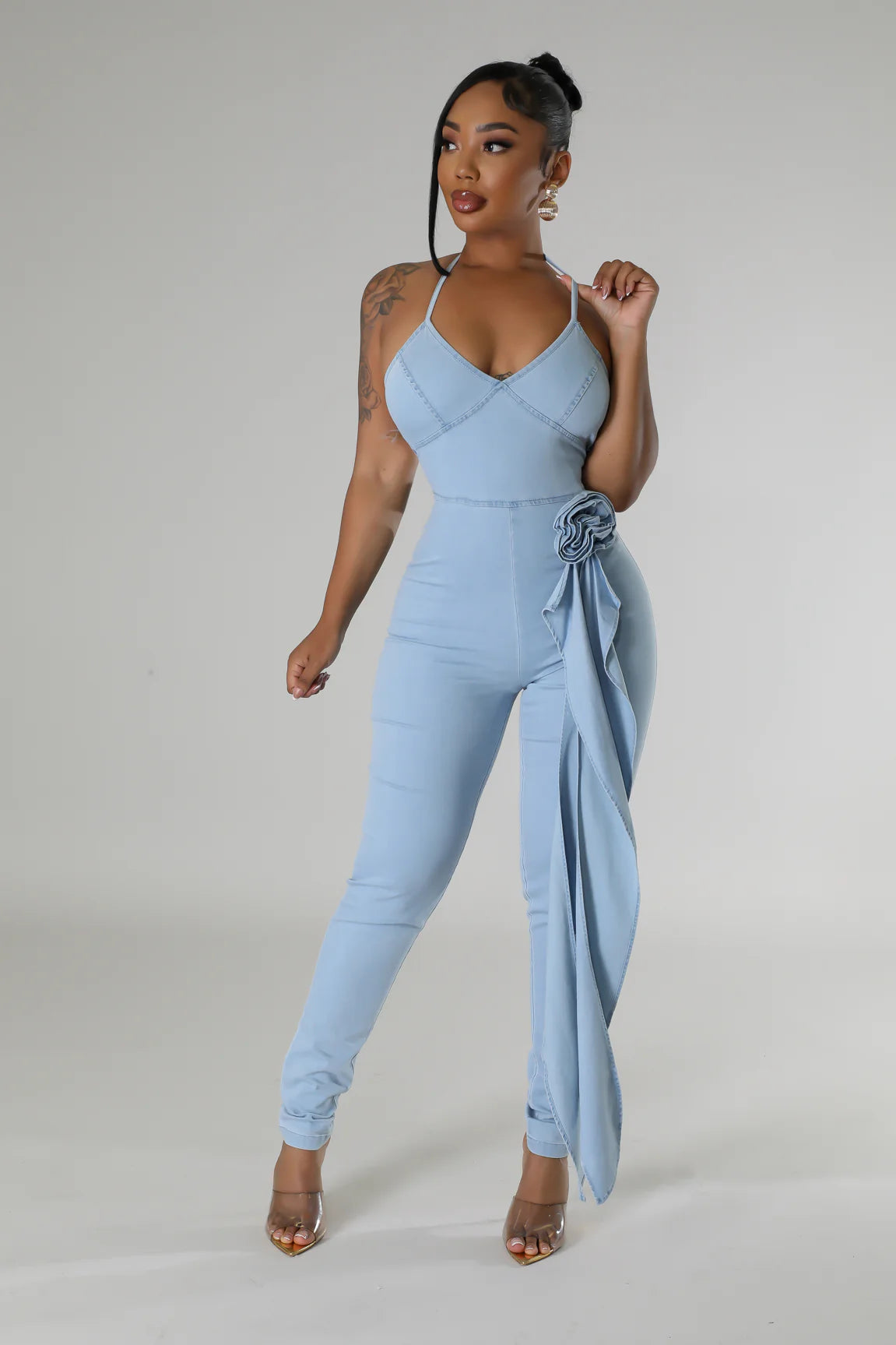 Nine Women's Jumpsuit - Stylish & Comfortable Outfit for Casual Wear, Work & Travel | Size 80 00