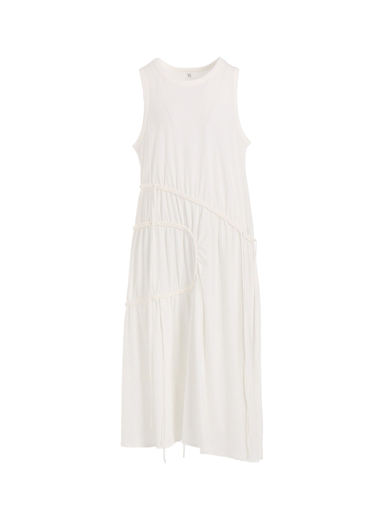 Soft Cotton Jersey Chain Stitch Sleeveless Dress for Women - Casual Summer Dress for Beach, Vacation & Everyday Wear