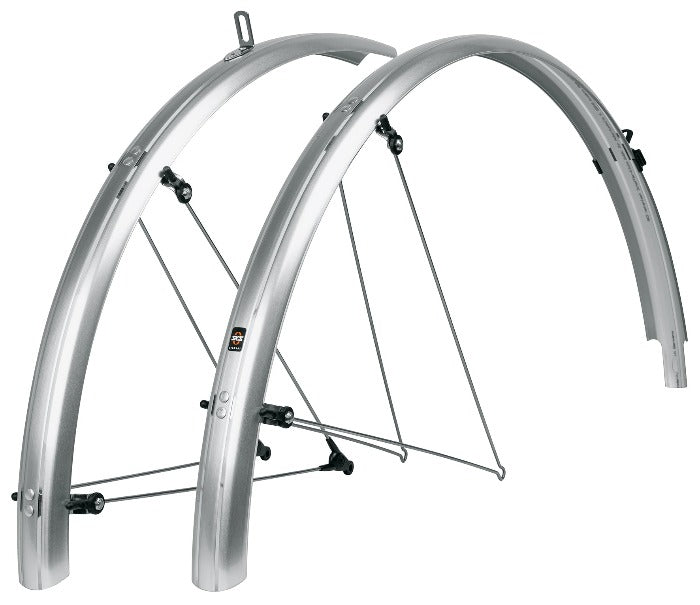 Bluemels Premium Bicycle Fender Set - Universal Fit for 700c/650B Wheels - Durable Mudguards for Road & Hybrid Bikes - Perfect for Commuting & Wet Weather Riding