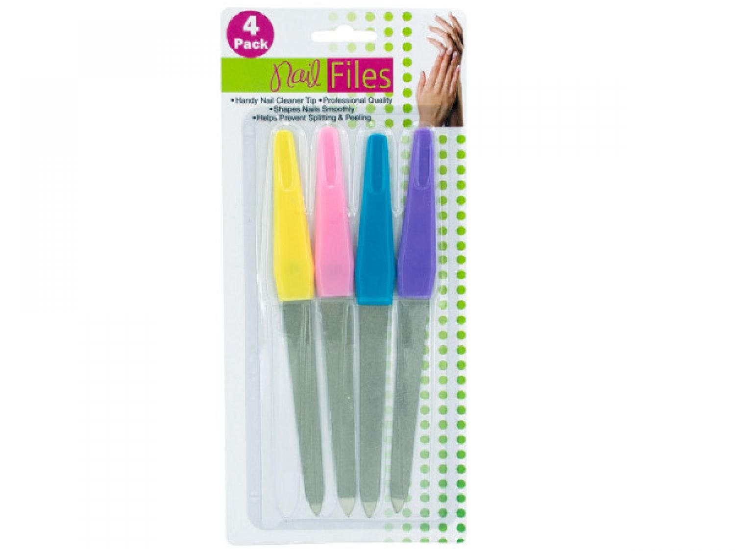 24-Piece Bulk Nail File Set for Professional & Home Manicures - Durable Nail Files for Salons, DIY Nail Care, and Travel Grooming Kits