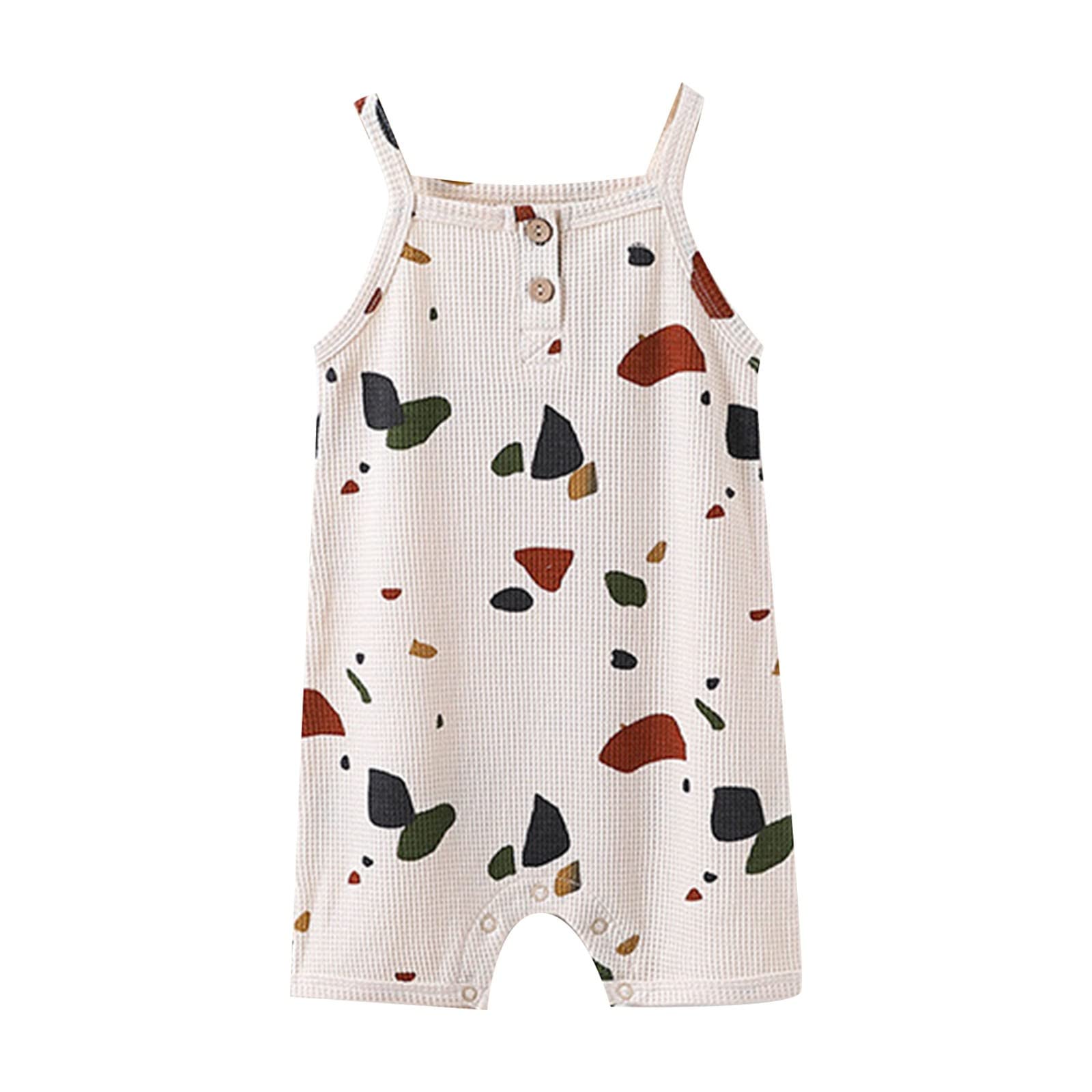 Preemie Baby Romper Suspenders Jumpsuit - Soft & Comfy for Newborns