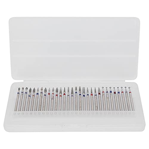 Professional Nail Drill Bits Set - 20PCS Nail Grinding & Polishing Bits for Acrylic, Gel & Natural Nails | Salon & Home Manicure Kit | Perfect for Nail Art, Extension & Pedicure Care