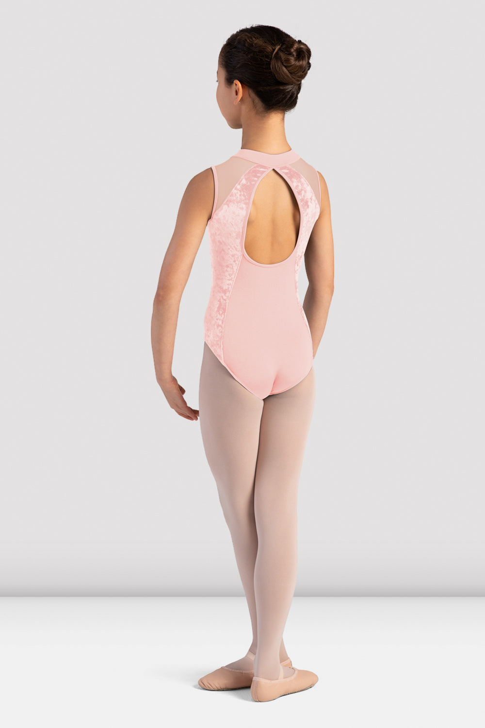 Girls Maddinson Velvet Zipper Front Leotard - Soft Stretchy Dancewear for Ballet, Gymnastics & Performance - Perfect for Recitals, Practice & Costumes