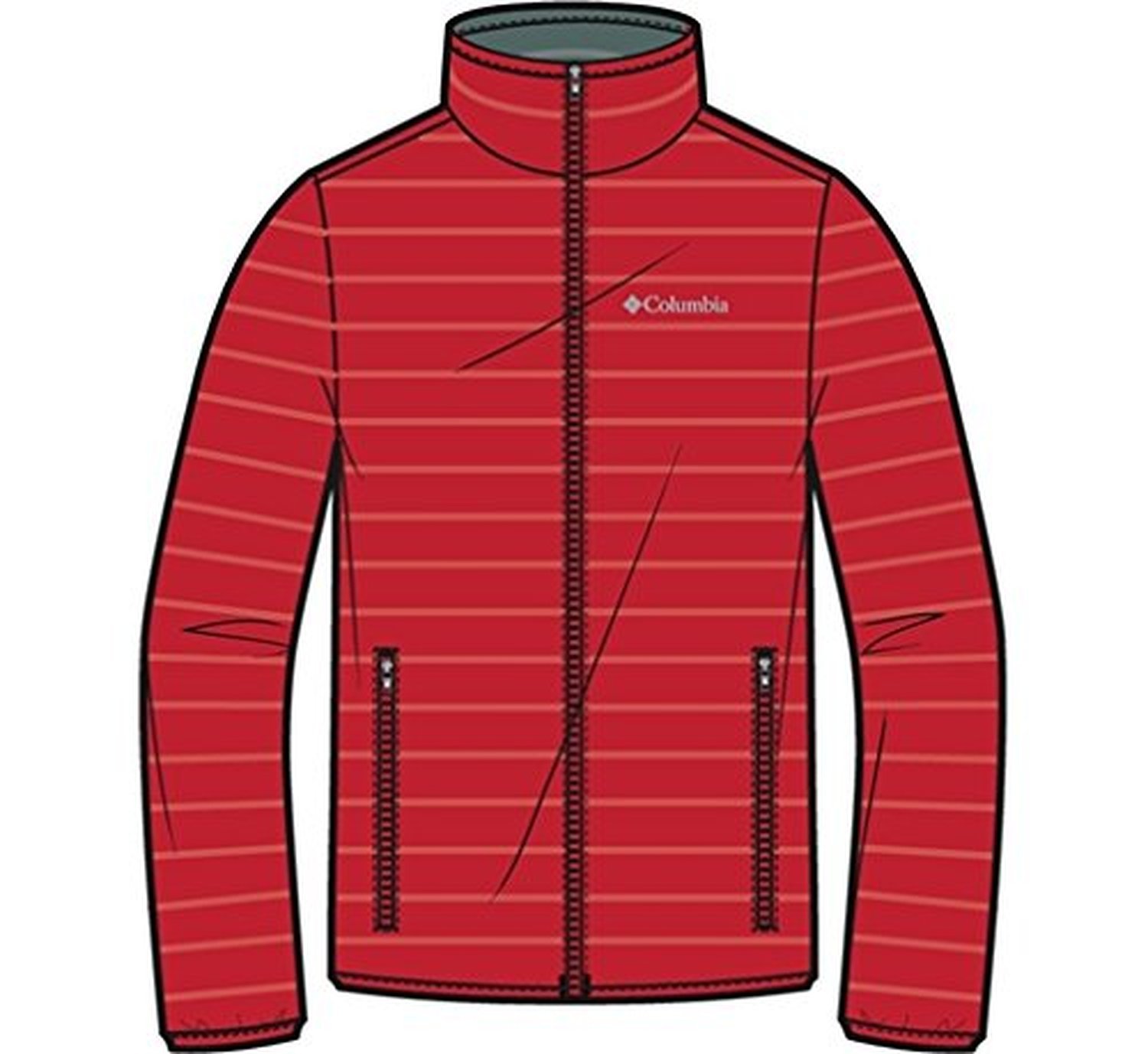 Columbia Men's Big Flash Forward Down-Fill Jacket - Lightweight Water-Resistant Winter Coat for Hiking, Skiing & Outdoor Activities