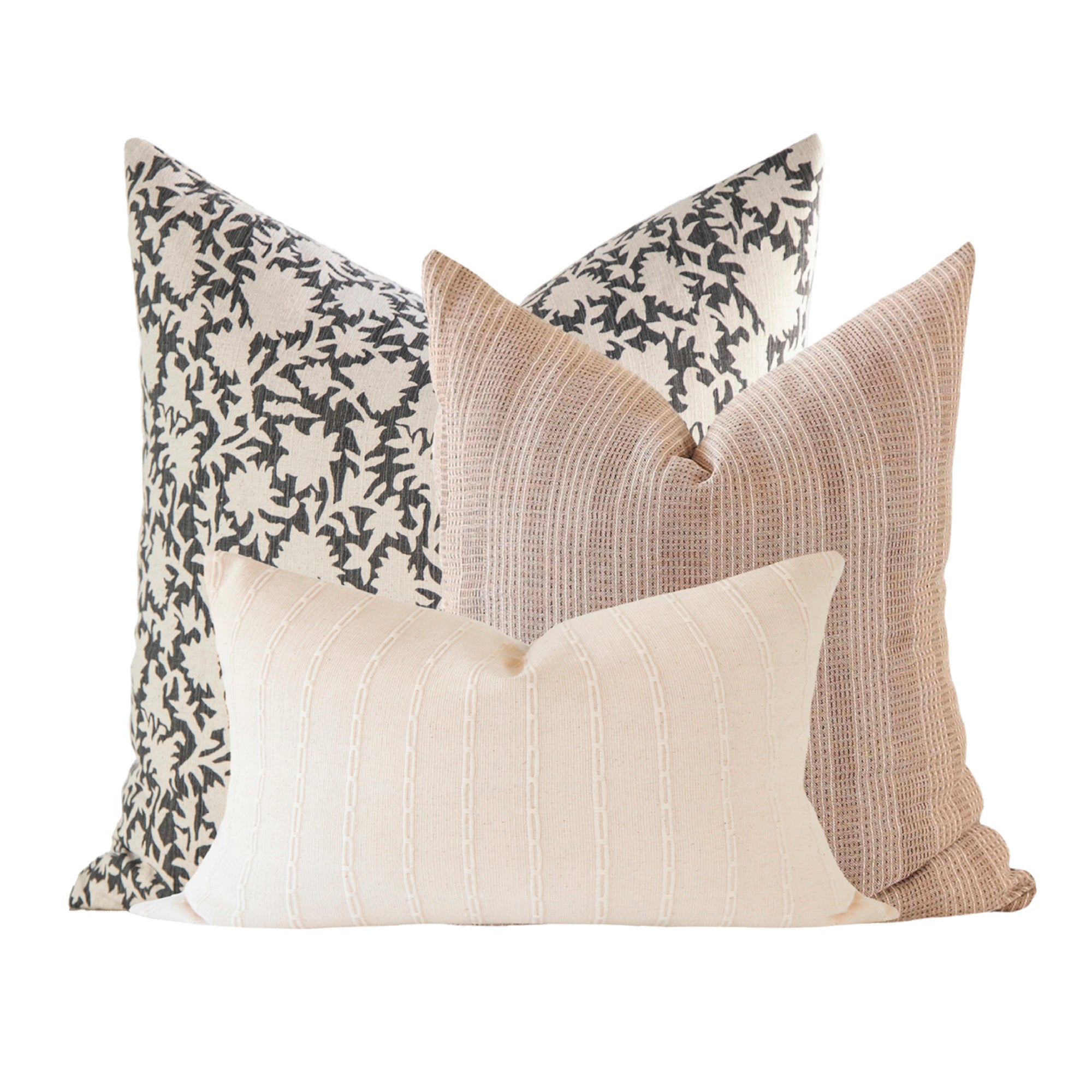 Premium Pillow Combination Set #81 - Soft & Supportive Pillows for Back, Stomach & Side Sleepers - Perfect for Bedroom, Guest Room & Travel