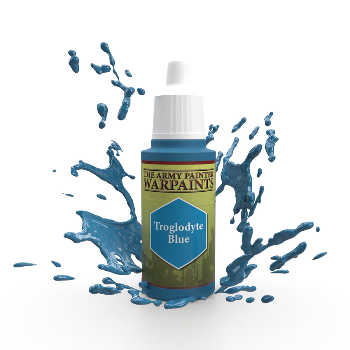 Warpaints Troglodyte Blue - Premium Waterproof Face & Body Paint for Cosplay, Halloween & Fantasy Makeup - Ideal for Costume Parties, Theatrical Performances & Special Effects