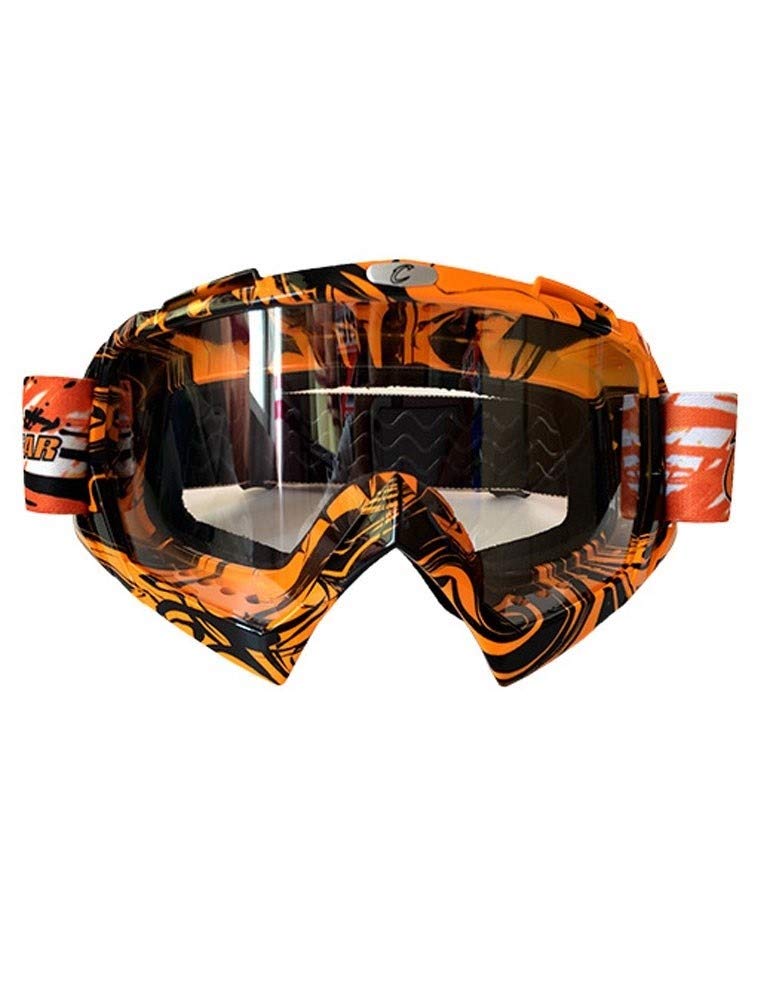 WYSTAO UV Protective Safety Outdoor Glasses for Cycling, Climbing, Dirt Bike, ATV & Motorcycle Goggles - Adjustable, Anti-Fog, Impact Resistant for Outdoor Sports & Adventure Activities