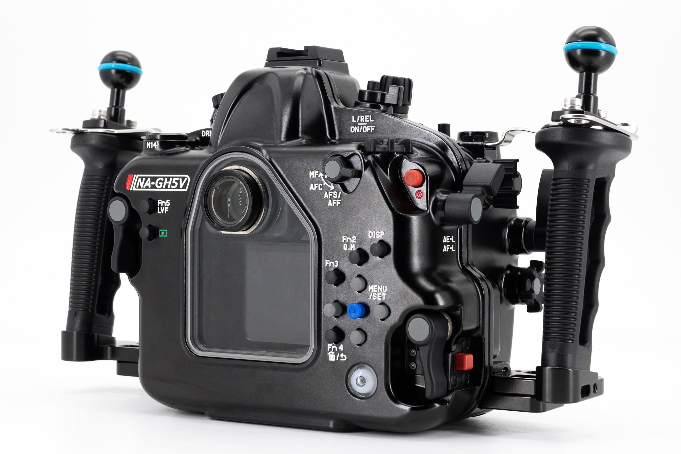 Waterproof Underwater Housing for Panasonic Lumix GH5/GH5S/GH5II Cameras - HDMI 2.0 Support - Ideal for Scuba Diving, Snorkeling & Underwater Photography