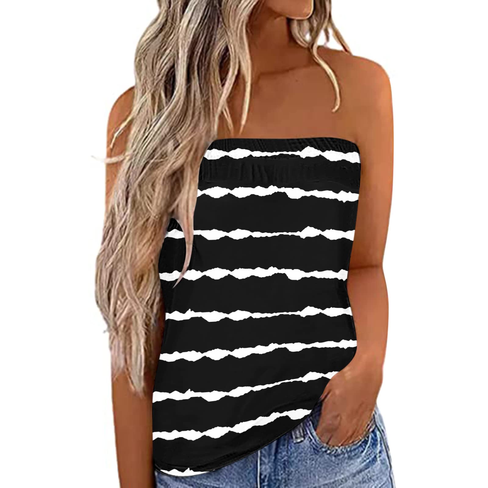 Women's Casual Summer Tops - Sleeveless Cute Twist Knot Waffle Knit Shirts & Tank Tops | Perfect for Beach Outings, Date Nights & Summer Vacations
