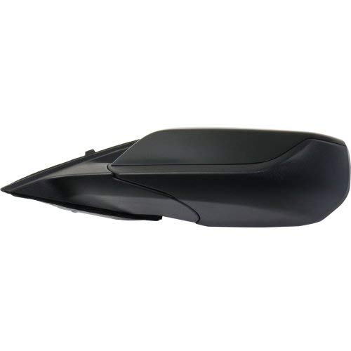 2016-2022 Chevrolet Malibu Driver Side Power Non-Heated Mirror Replacement - Kool Vue Paintable Manual Adjust Mirror Without Signal Light & Blind Spot Monitor - Perfect for Daily Commuting & Parking Assistance