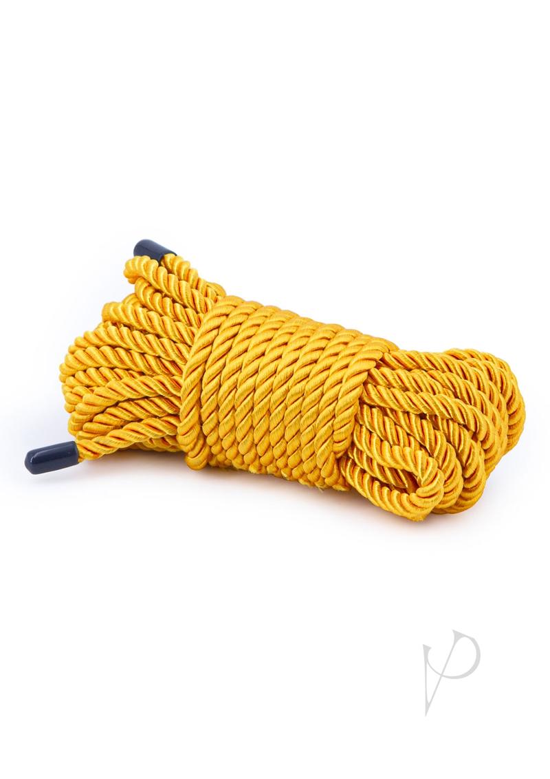 Premium Gold Bondage Rope for BDSM & Shibari - High-Quality Restraint Gear for Couples & Sensual Play