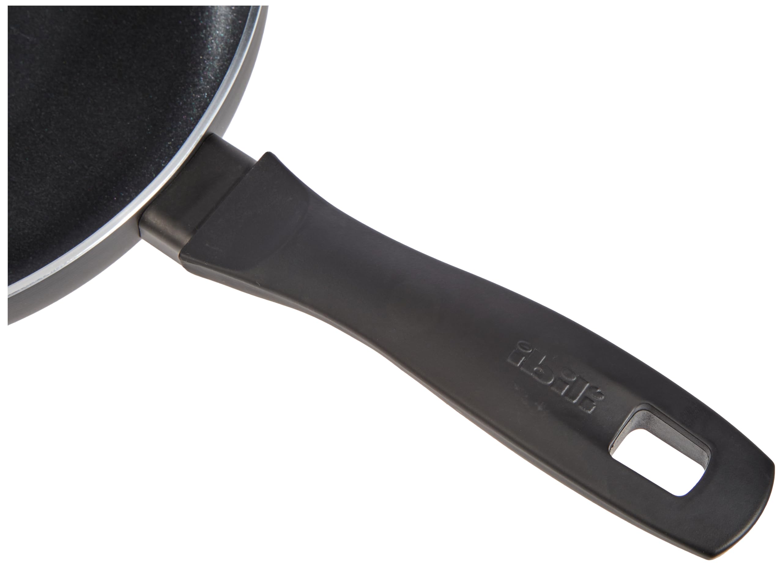 IBILI 24cm Non-Stick Aluminum Frying Pan - Black Coated Skillet for Sauteing, Frying & Cooking - Perfect for Home Kitchen & Professional Use